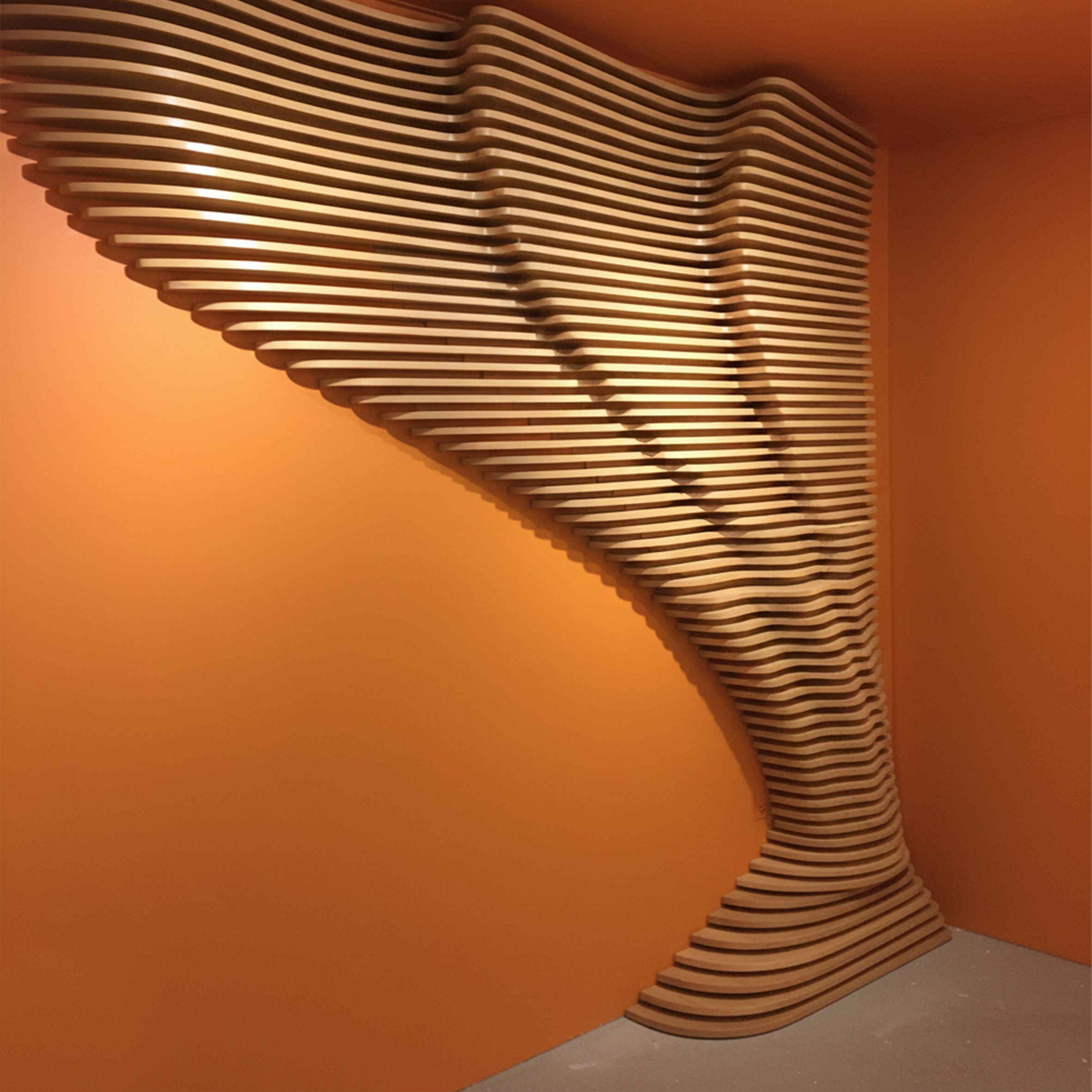 Parametrinen kulmaseinäpaneeli